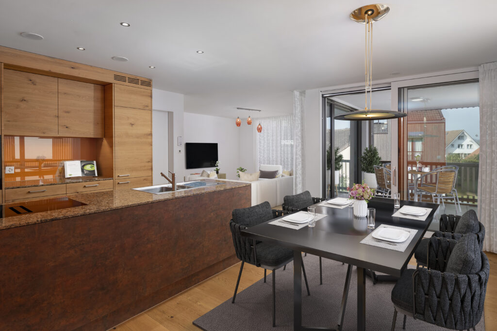 JONEN: Moderne 4 ½ -Zimmer-Wohnung in ländlicher Idylle...